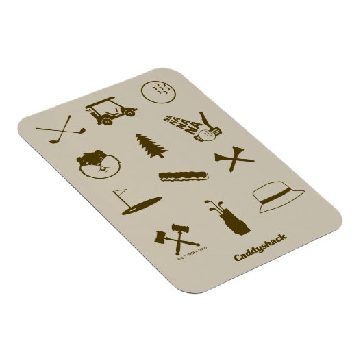 Caddyshack-Icons Magnet (Rechte Seite)