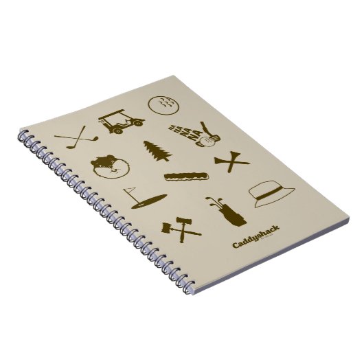 Caddyshack-Icons Notizblock (Rechte Seite)