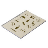 Caddyshack-Icons Notizblock (Linke Seite)