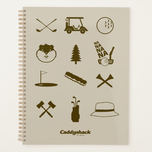 Caddyshack-Icons Planer (Vorderseite)
