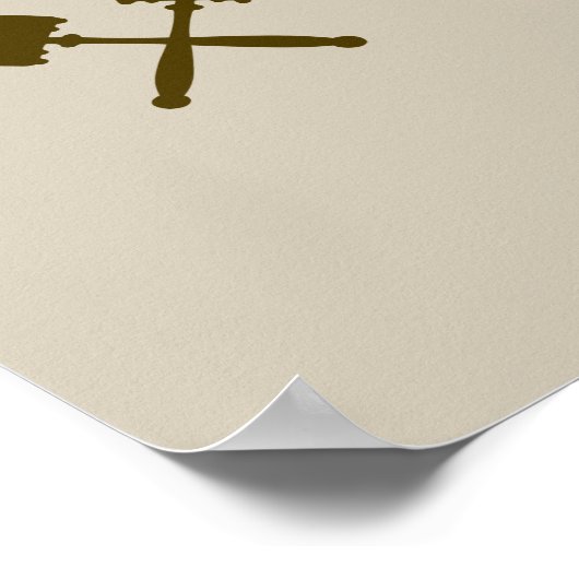 Caddyshack-Icons Poster (Ecke)