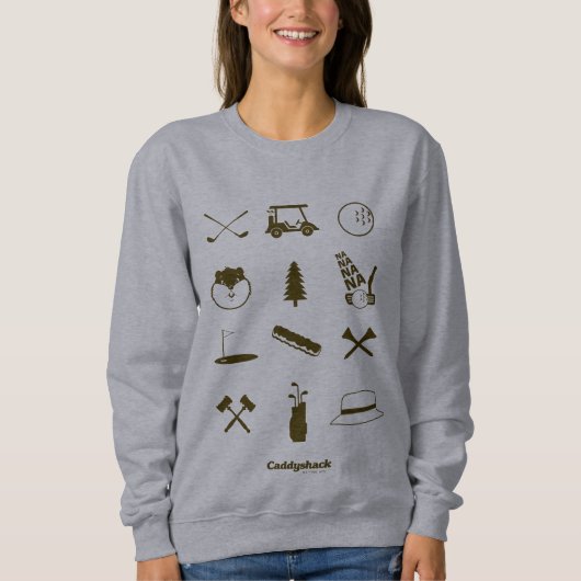 Caddyshack-Icons Sweatshirt (Vorderseite)