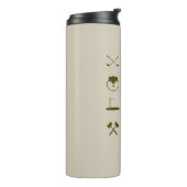 Caddyshack-Icons Thermosbecher (Nach links gedreht)