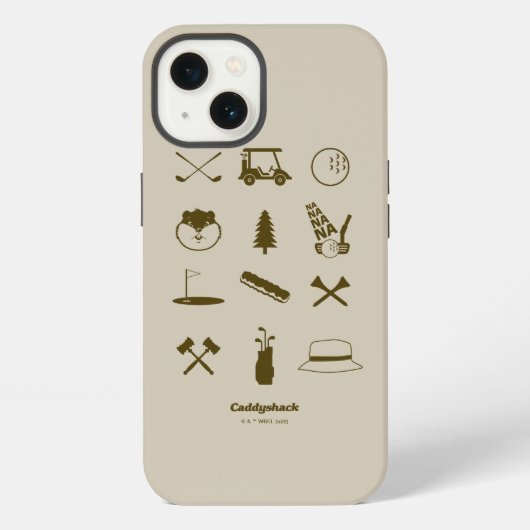 Caddyshack-Ikonen iPhone Hülle (Rückseite)