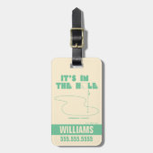 Caddyshack | It's In The Hole Gepäckanhänger (Vorderseite vertikal)