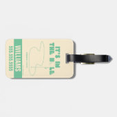 Caddyshack | It's In The Hole Gepäckanhänger (Rückseite horizontal)