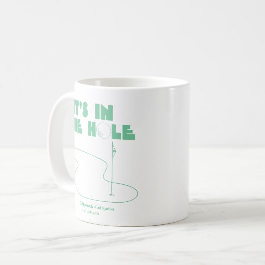 Caddyshack | It's In The Hole Kaffeetasse (Vorderseite Links)