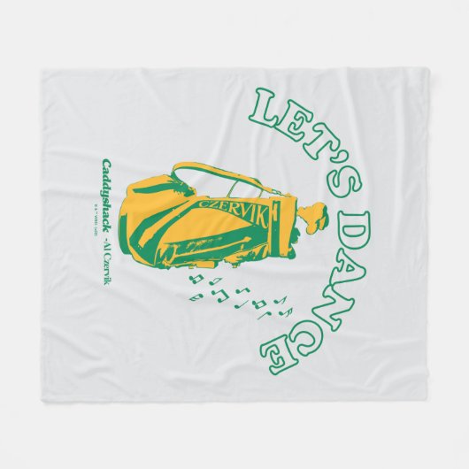 Caddyshack | Lasst uns tanzen Fleecedecke (Vorderseite (Horizontal))