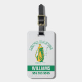 Caddyshack | Lasst uns tanzen Gepäckanhänger (Vorderseite vertikal)