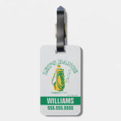 Caddyshack | Lasst uns tanzen Gepäckanhänger (Rückseite vertikal)