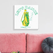 Caddyshack | Lasst uns tanzen Leinwanddruck (Insitu (Wohnzimmer))