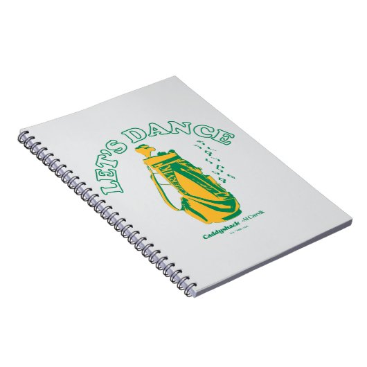 Caddyshack | Lasst uns tanzen Notizblock (Rechte Seite)