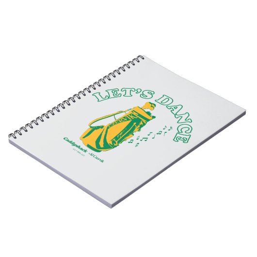 Caddyshack | Lasst uns tanzen Notizblock (Linke Seite)