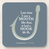 Caddyshack | Letztes Mal sah ich so einen Mund Getränkeuntersetzer (Vorderseite)