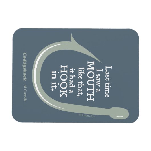 Caddyshack | Letztes Mal sah ich so einen Mund Magnet (Horizontal)