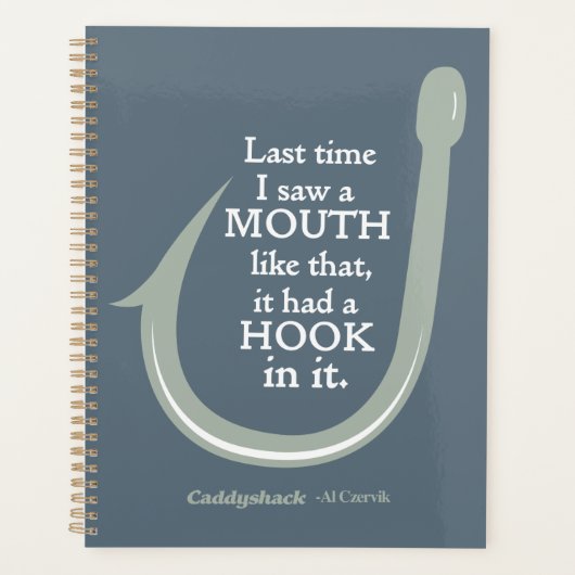 Caddyshack | Letztes Mal sah ich so einen Mund Planer (Vorderseite)