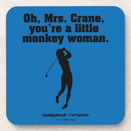 Caddyshack | Oh Mrs. Crane Getränkeuntersetzer (Vorderseite)