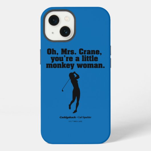 Caddyshack | Oh Mrs. Crane iPhone Hülle (Rückseite)