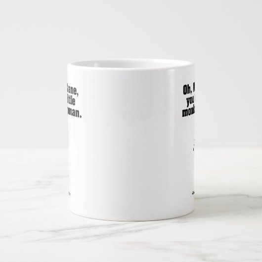 Caddyshack | Oh Mrs. Crane Jumbo-Tasse (Vorderseite)