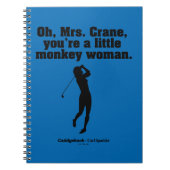 Caddyshack | Oh Mrs. Crane Notizblock (Vorderseite)