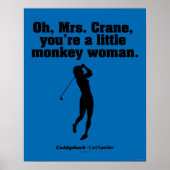 Caddyshack | Oh Mrs. Crane Poster (Vorne)