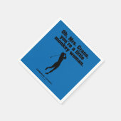 Caddyshack | Oh Mrs. Crane Serviette (Ecke)