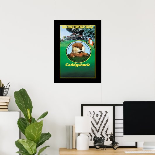 Caddyshack Poster (Heimbüro)