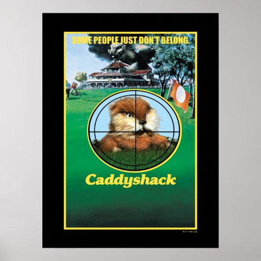 Caddyshack Poster (Vorne)