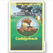 Caddyshack Poster Aufkleber (Vorderseite)