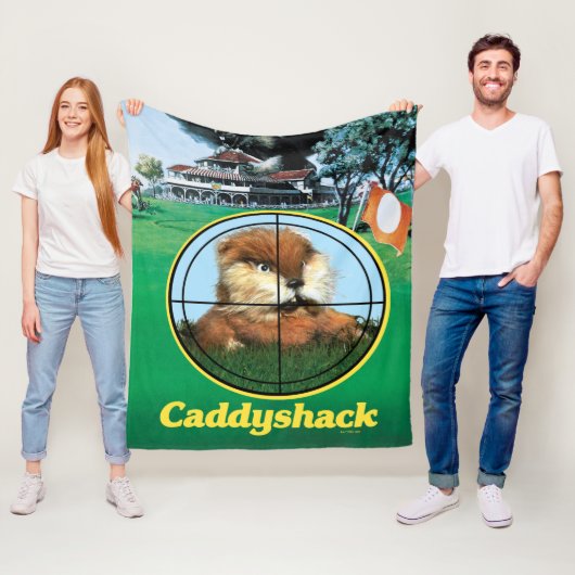Caddyshack Poster Fleecedecke (Beispiel)