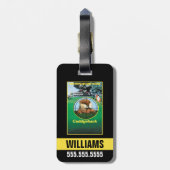 Caddyshack Poster Gepäckanhänger (Rückseite vertikal)