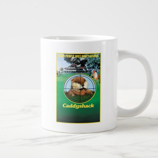 Caddyshack Poster Jumbo-Tasse (Rechts)