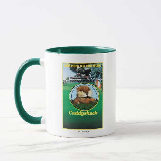 Caddyshack Poster Tasse (Links)