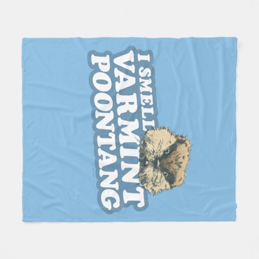 Caddyshack | Riech Varmint Poontang Fleecedecke (Vorderseite (Horizontal))