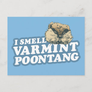 Caddyshack   Riech Varmint Poontang Postkarte