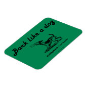 Caddyshack | Rinde wie ein Hund! Magnet (Linke Seite)