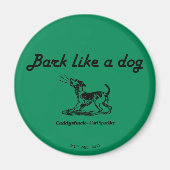 Caddyshack | Rinde wie ein Hund! Magnet (Vorne)