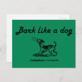 Caddyshack | Rinde wie ein Hund! Postkarte (Vorne/Hinten)