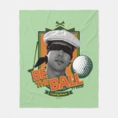 Caddyshack | Seid der Ball Fleecedecke (Vorderseite)