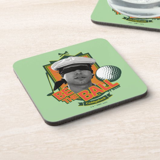 Caddyshack | Seid der Ball Getränkeuntersetzer (Linke Seite)
