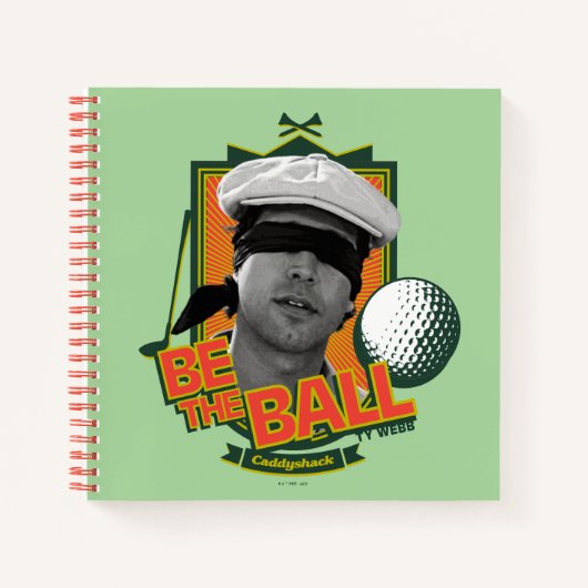 Caddyshack | Seid der Ball Notizblock (Vorderseite)