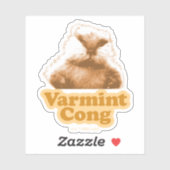 Caddyshack | Varmint Cong Aufkleber (Blatt)