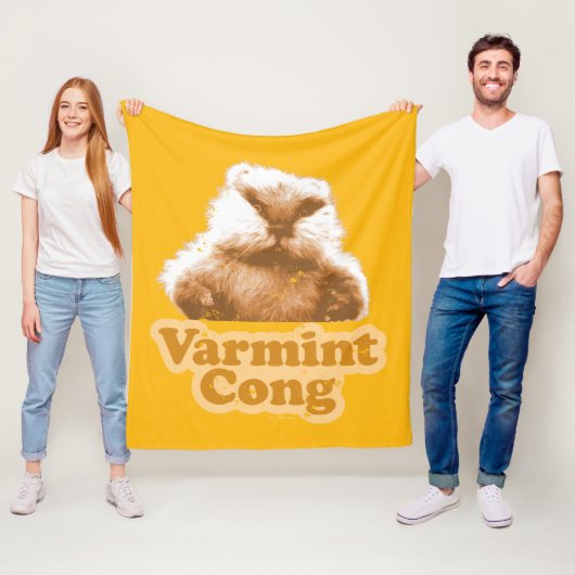 Caddyshack | Varmint Cong Fleecedecke (Beispiel)