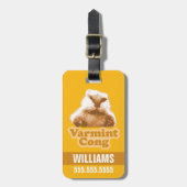 Caddyshack | Varmint Cong Gepäckanhänger (Vorderseite vertikal)