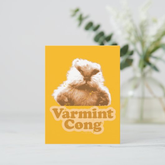 Caddyshack | Varmint Cong Postkarte (Stehend Vorderseite)