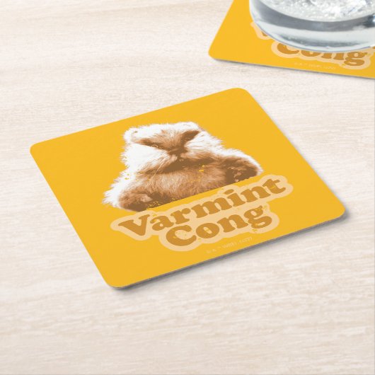 Caddyshack | Varmint Cong Rechteckiger Pappuntersetzer (angewinkelt)