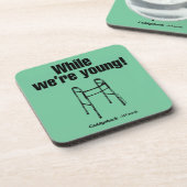 Caddyshack | Während wir jung sind! Getränkeuntersetzer (Linke Seite)