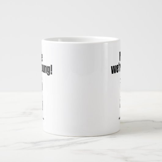 Caddyshack | Während wir jung sind! Jumbo-Tasse (Vorderseite)