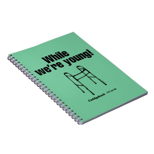 Caddyshack | Während wir jung sind! Notizblock (Rechte Seite)