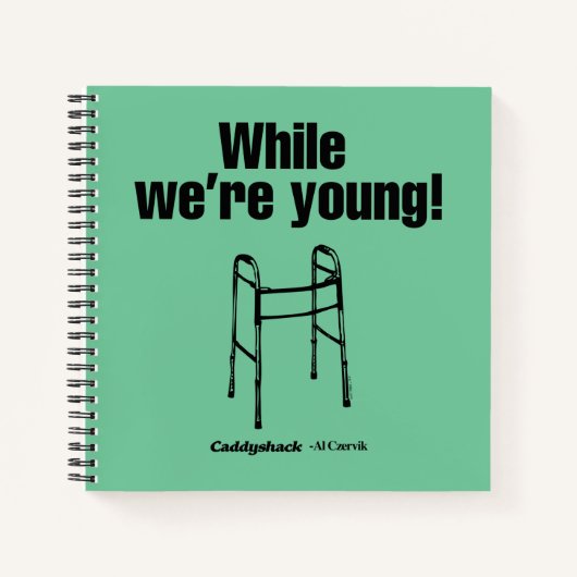 Caddyshack | Während wir jung sind! Notizblock (Vorderseite)
